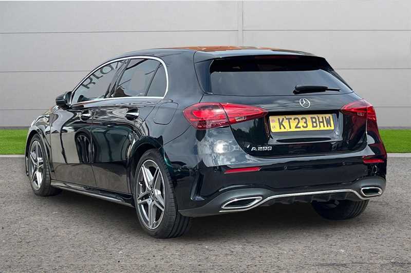 Mercedes-Benz A Class A200 Amg Line Executive KT23BHW Black #3