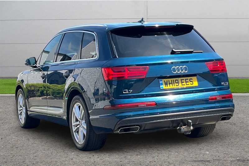 Audi Q7 50 Tdi Quattro S Line Tiptronic WH19EES Blue #3