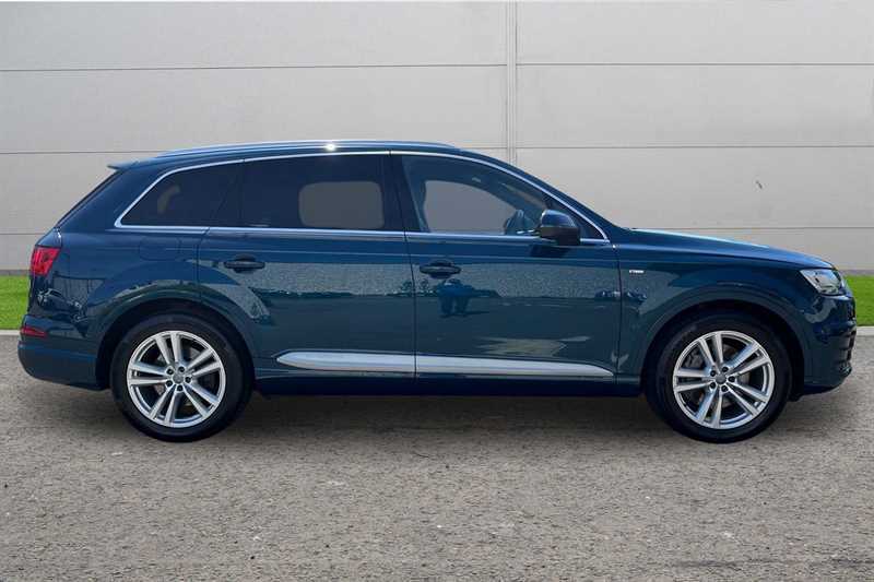 Audi Q7 50 Tdi Quattro S Line Tiptronic WH19EES Blue #5