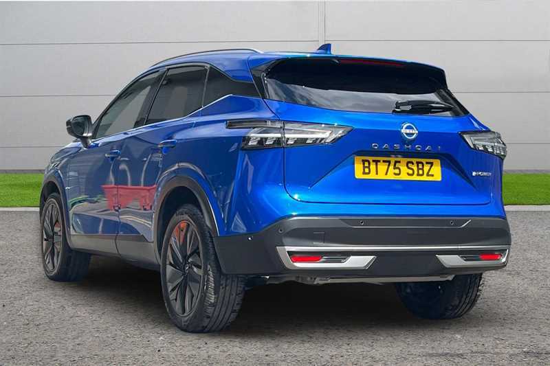 Nissan Qashqai 1.5 E-power Tekna BT75SBZ Blue #2