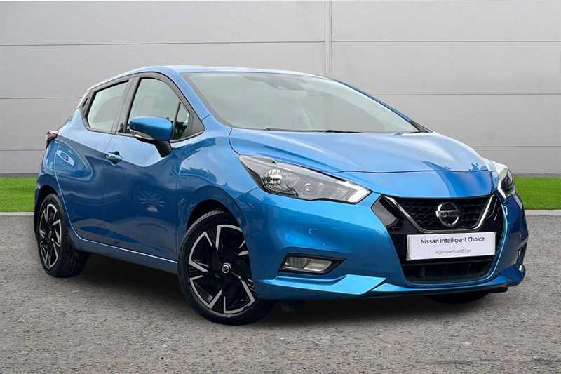 Nissan Micra 1.0 Ig-t 92 Acenta Cvt Blue