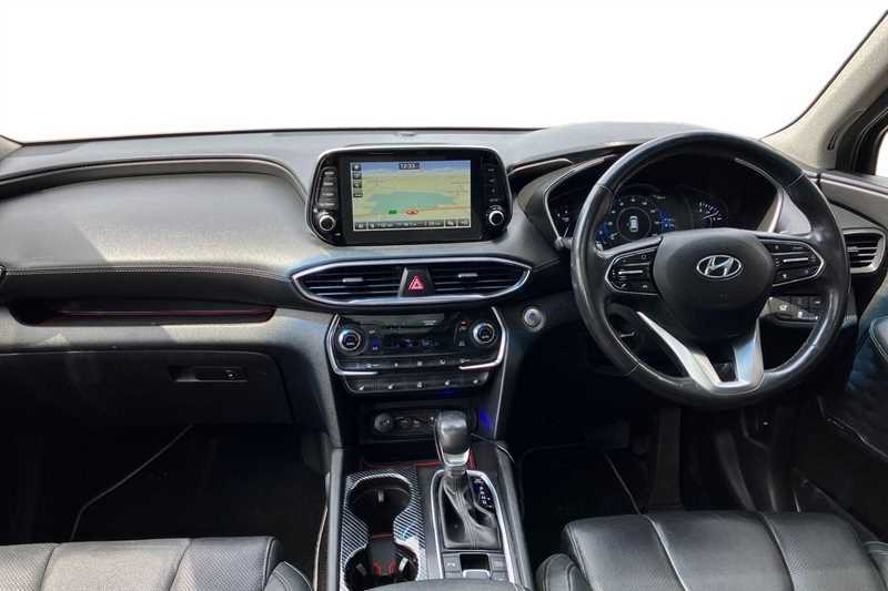 Hyundai Santa Fe 2.2 Crdi Premium Se 4Wd Black #4