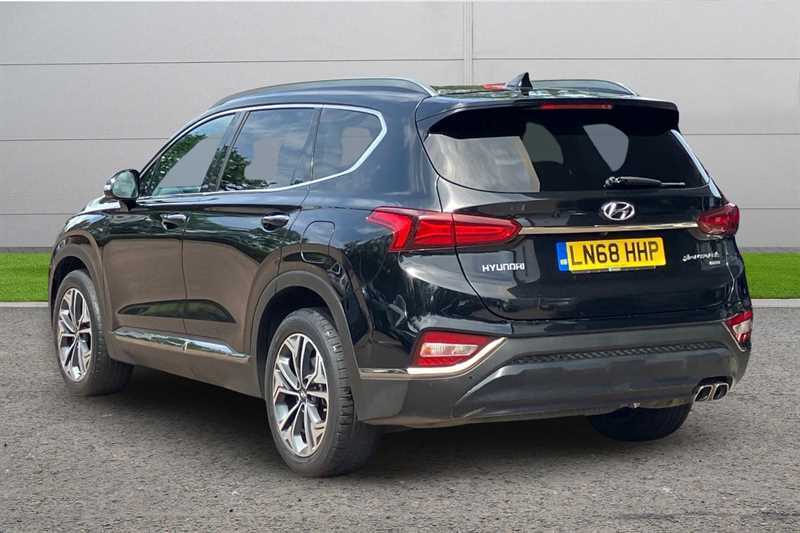 Hyundai Santa Fe 2.2 Crdi Premium Se 4Wd Black #3