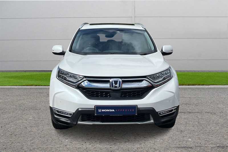 Honda Cr-V 2.0 I-mmd Hybrid Ex Ecvt RO72VBK White #6