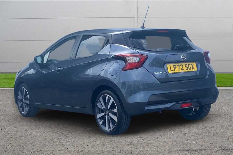 Nissan Micra 1.0 Ig-t 92 Tekna Cvt LP72SGX Grey #2