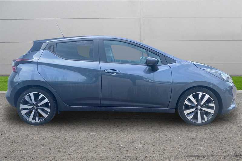 Nissan Micra 1.0 Ig-t 92 Tekna Cvt LP72SGX Grey #3