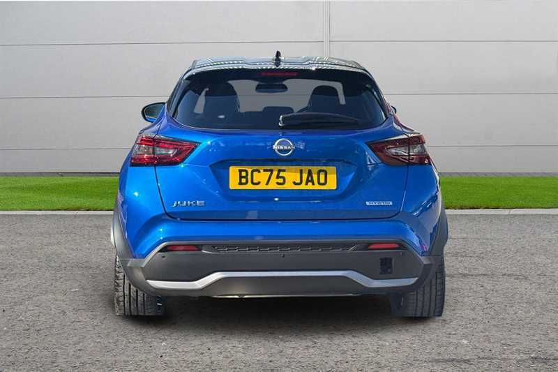 Nissan Juke 1.6 Hybrid Tekna Blue #4
