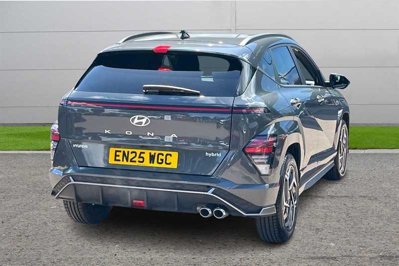 Hyundai Kona 1.6 Hybrid 129 N Line S Dct EN25WGC Grey #3