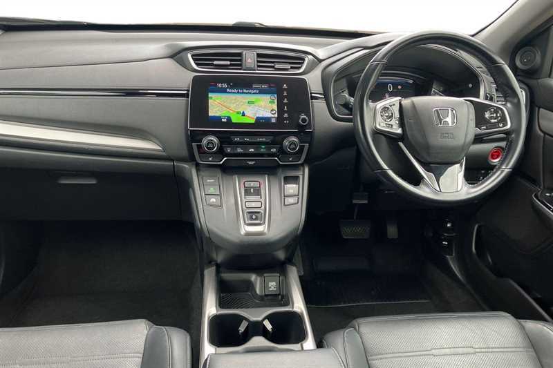 Honda Cr-V 2.0 I-mmd Hybrid Sr Ecvt Black #4