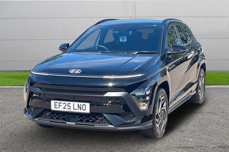 Hyundai Kona 1.6 Hybrid 129 N Line Dct Black