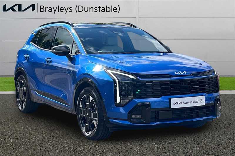 Kia Sportage 1.6T Gdi Hev Gt-line S Blue