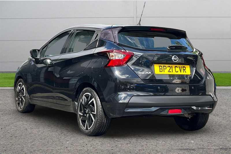 Nissan Micra 1.0 Ig-t 92 Acenta Cvt Black #2