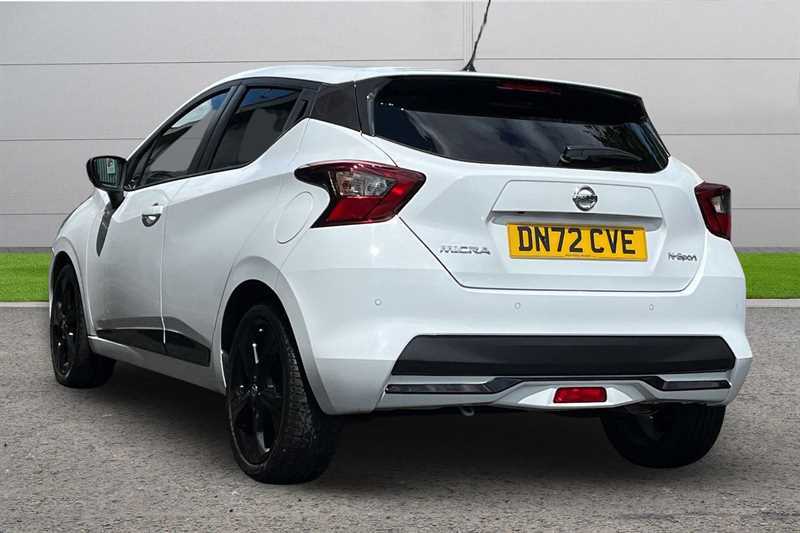 Nissan Micra 1.0 Ig-t 92 N-sport Cvt White #2