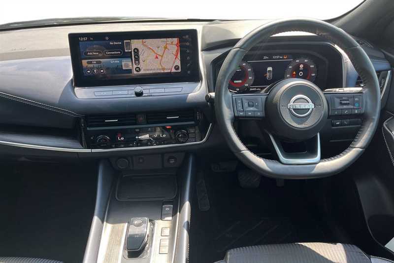 Nissan Qashqai 1.5 E-power Tekna AO72YDJ White #5