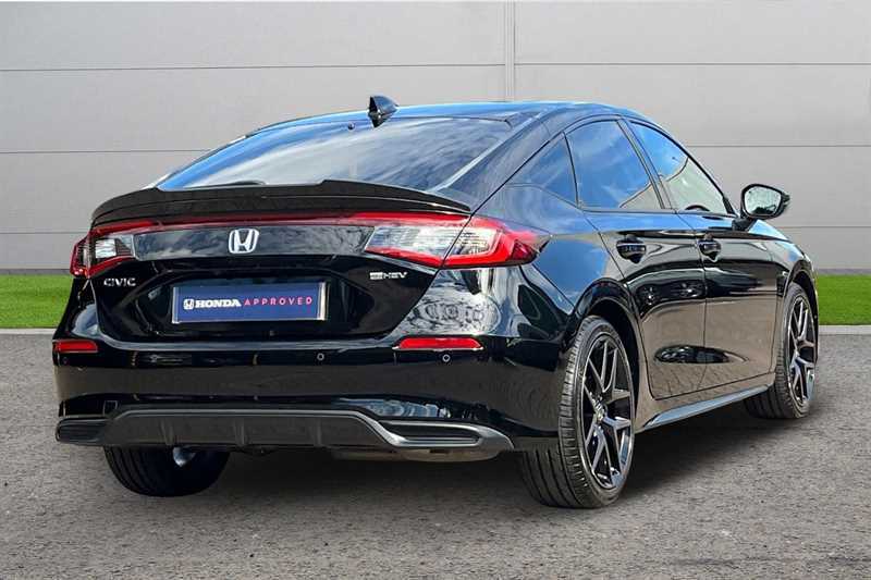 Honda Civic 2.0 Ehev Advance Cvt LS72XFV Black #3