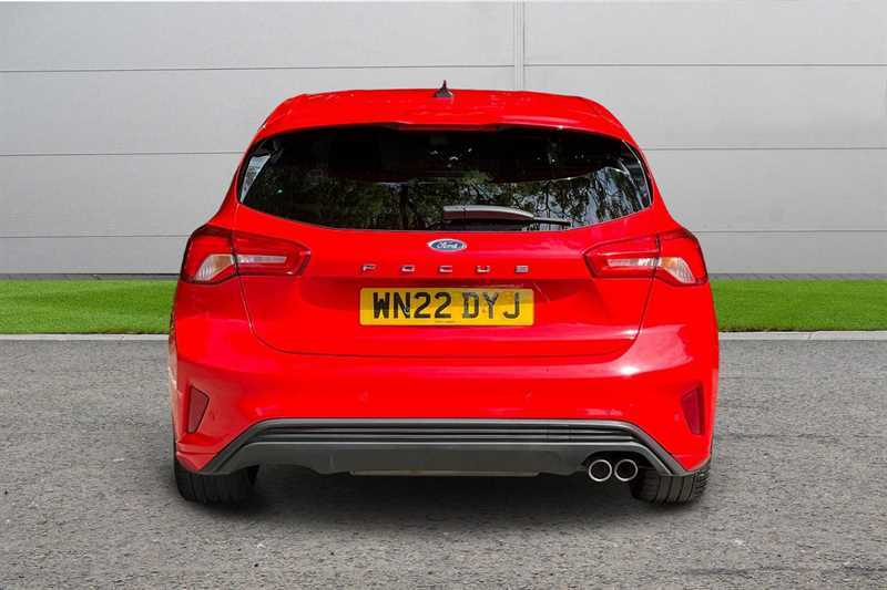 Ford Focus 1.0 Ecoboost 125 St-line X Edition WN22DYJ Red #4