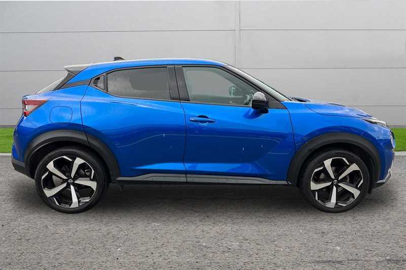 Nissan Juke 1.0 Dig-t 114 Tekna BD73HHV Blue #4
