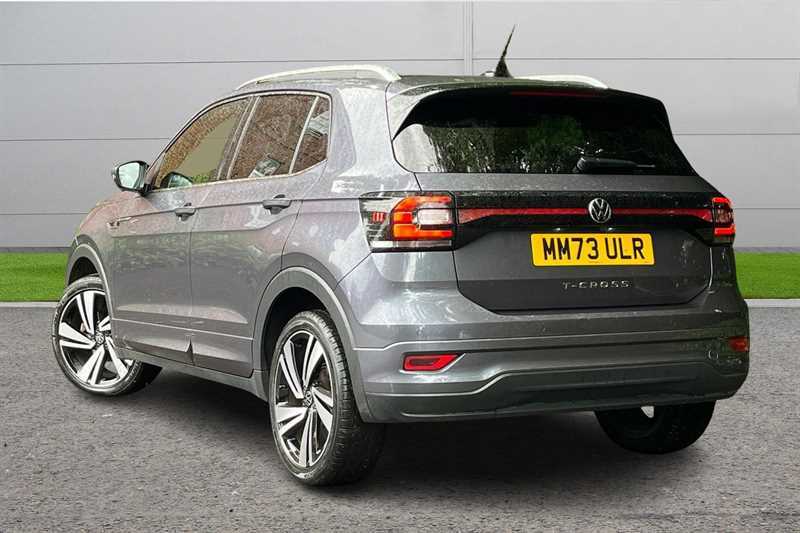 Volkswagen T-Cross 1.0 Tsi 110 R-line Dsg Grey #2