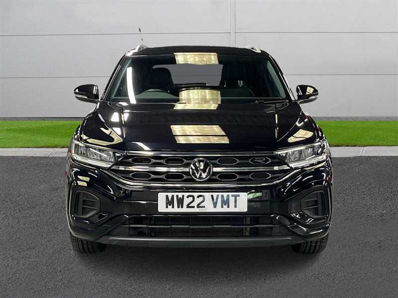 Volkswagen T-Roc 1.5 Tsi R-line Dsg MW22VMT Black #5