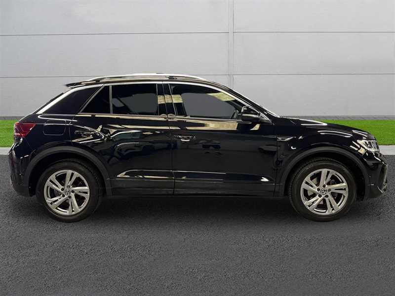Volkswagen T-Roc 1.5 Tsi R-line Dsg MW22VMT Black #3