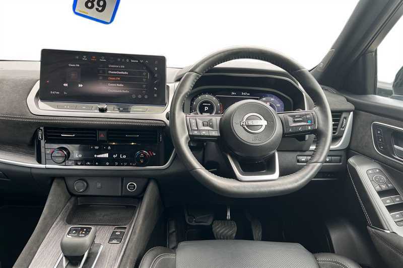Nissan Qashqai 1.3 Dig-t Mh 158 Tekna Xtronic VO74XNV White #5