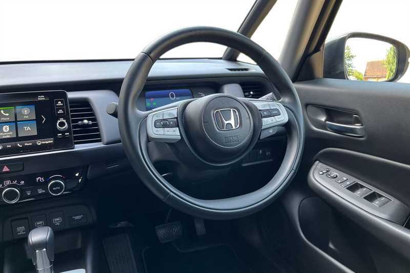 Honda Jazz 1.5 I-mmd Hybrid Advance Ecvt NK74WGJ Blue #4