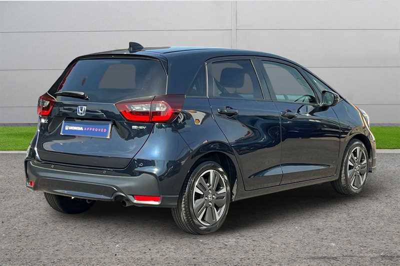 Honda Jazz 1.5 I-mmd Hybrid Advance Ecvt NK74WGJ Blue #3