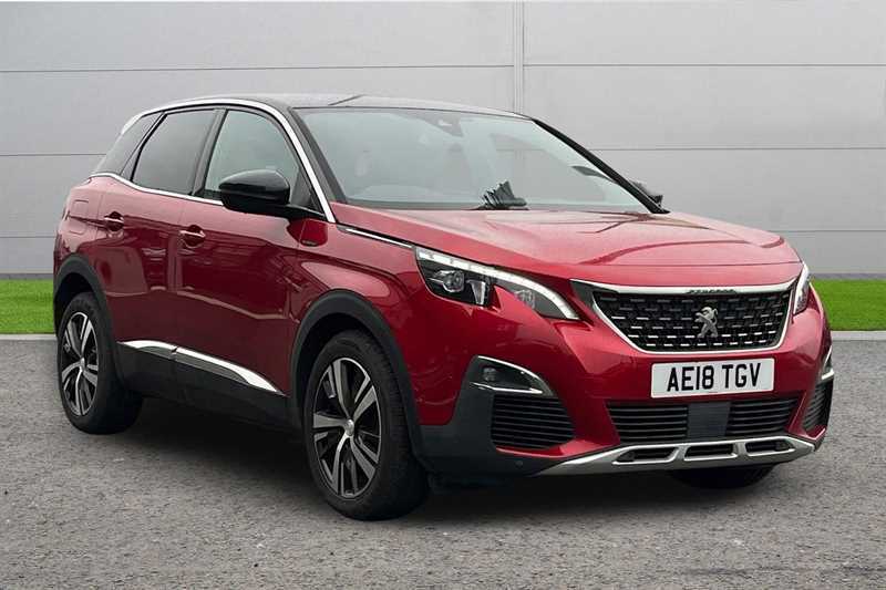 Peugeot 3008 1.2 Puretech Gt Line Red