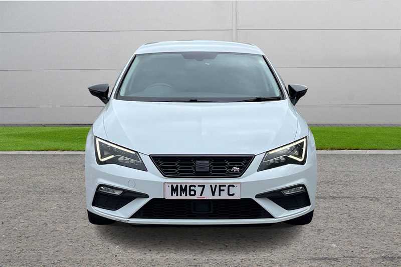 Seat Leon 1.8 Tsi Fr Technology Dsg White #6