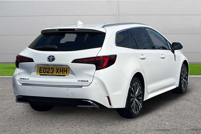 Toyota Corolla 1.8 Hybrid Design Cvt EO23XHH White #3