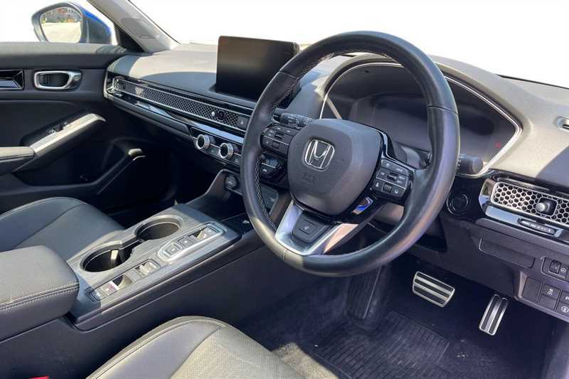 Honda Civic 2.0 Ehev Advance Cvt FX73TCY Blue #4