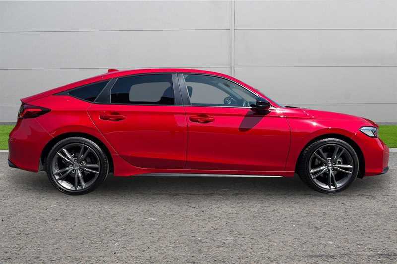 Honda Civic 2.0 Ehev Sport Cvt Red #5