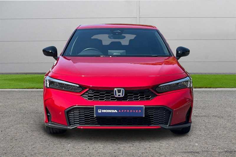 Honda Civic 2.0 Ehev Sport Cvt Red #6
