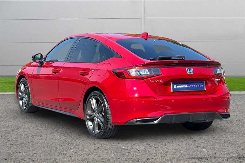 Honda Civic 2.0 Ehev Sport Cvt Red #3