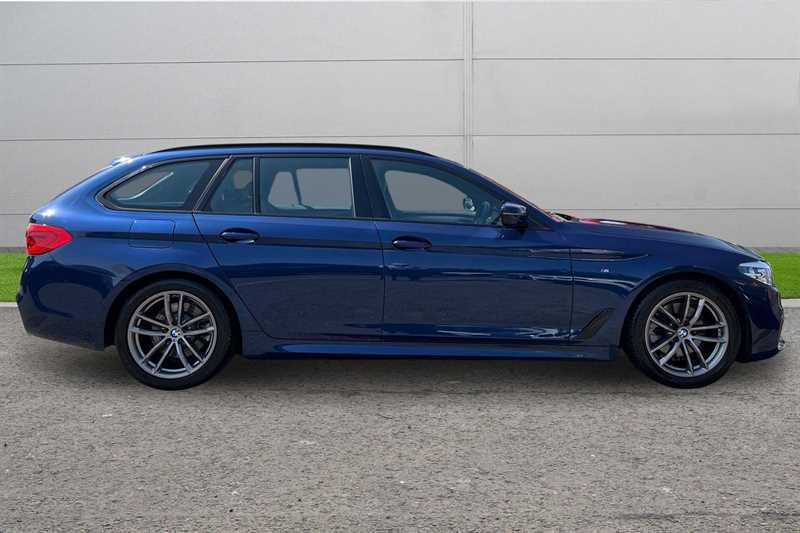 BMW 5 Series 520D M Sport Blue #5