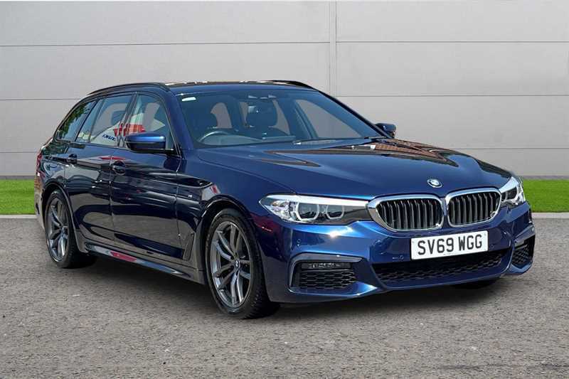 BMW 5 Series 520D M Sport Blue