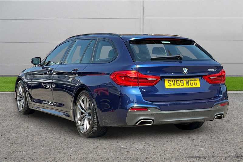 BMW 5 Series 520D M Sport Blue #3