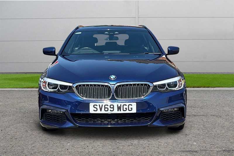 BMW 5 Series 520D M Sport Blue #6