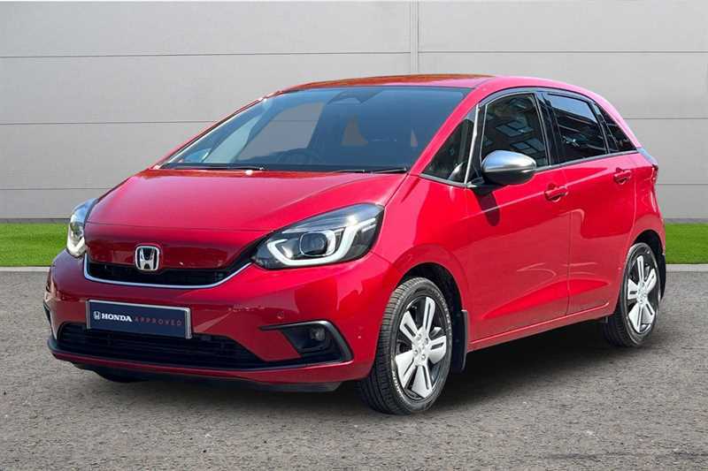 Honda Jazz 1.5 I-mmd Hybrid Ex Ecvt Red