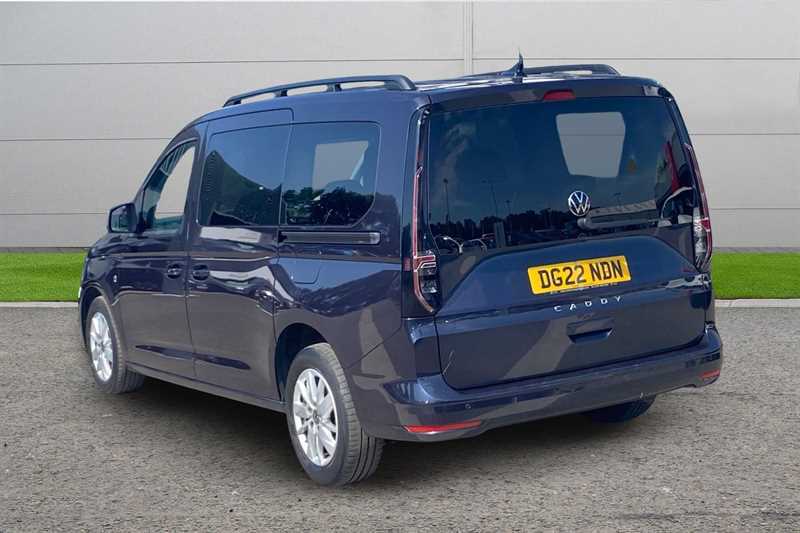 Volkswagen Caddy Maxi Life 2.0 Tdi 122 Life Dsg Blue #2