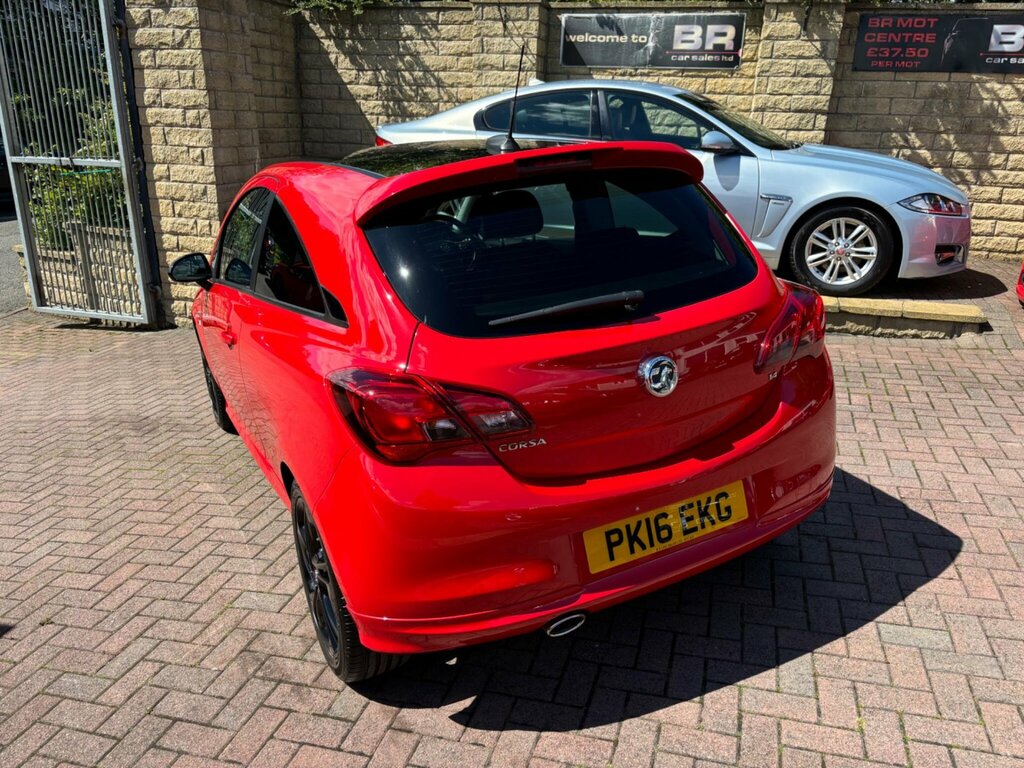 Vauxhall Corsa 1.4I Ecoflex Limited Edition Euro 6 PY16EKG Red #5