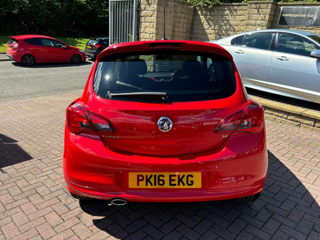 Vauxhall Corsa 1.4I Ecoflex Limited Edition Euro 6 PY16EKG Red #6