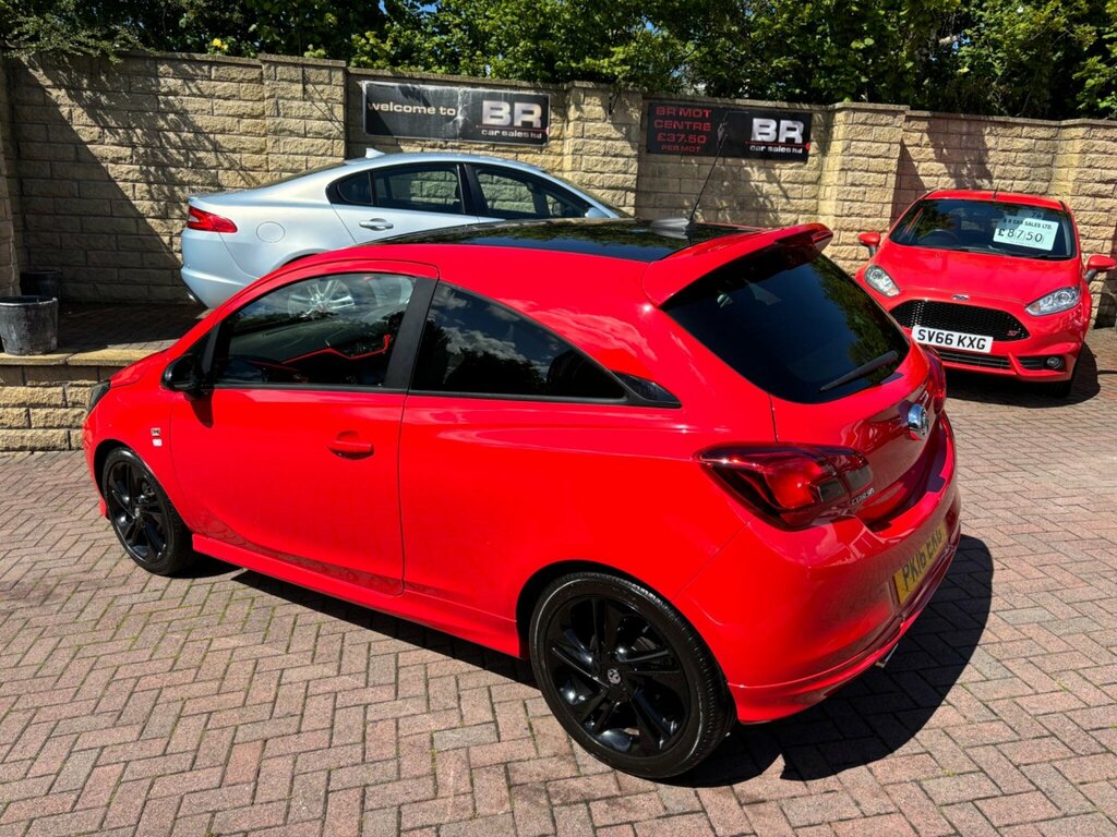 Vauxhall Corsa 1.4I Ecoflex Limited Edition Euro 6 PY16EKG Red #4