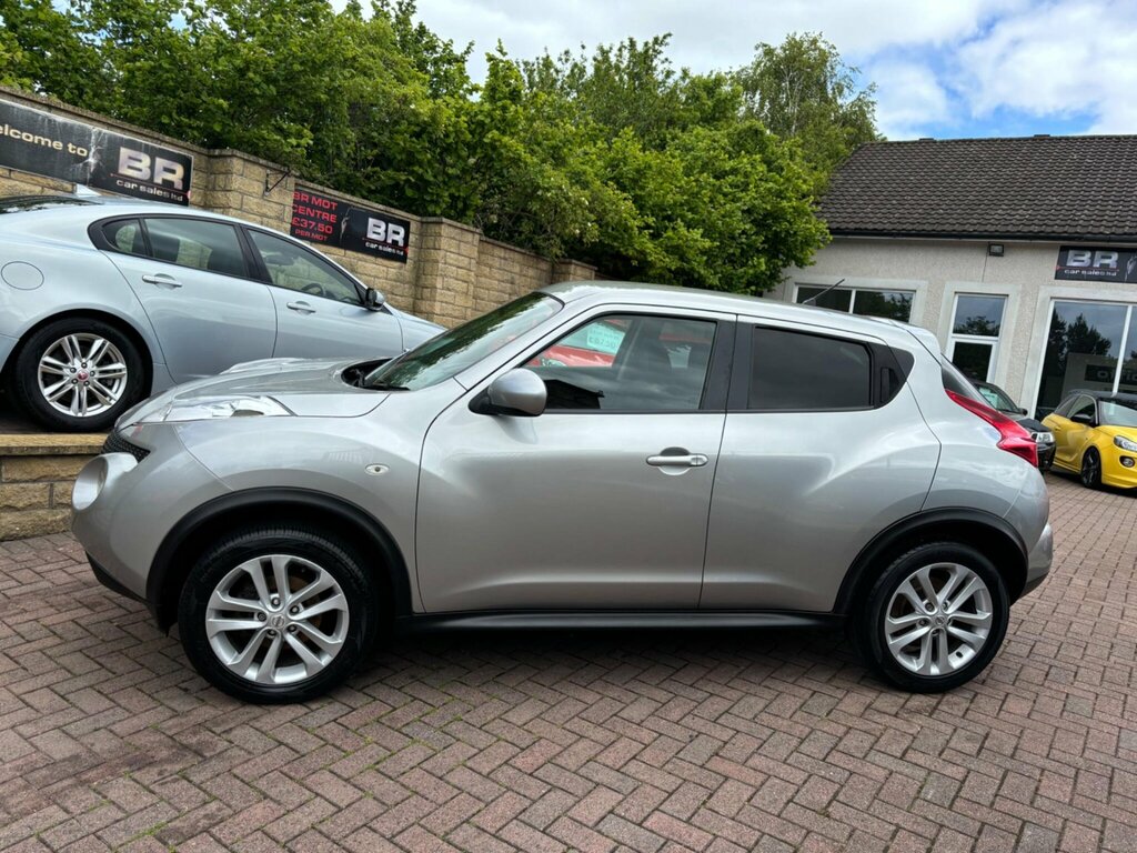 Nissan Juke 1.6 Acenta Premium Euro 5 Ss KX13WYA Silver #4