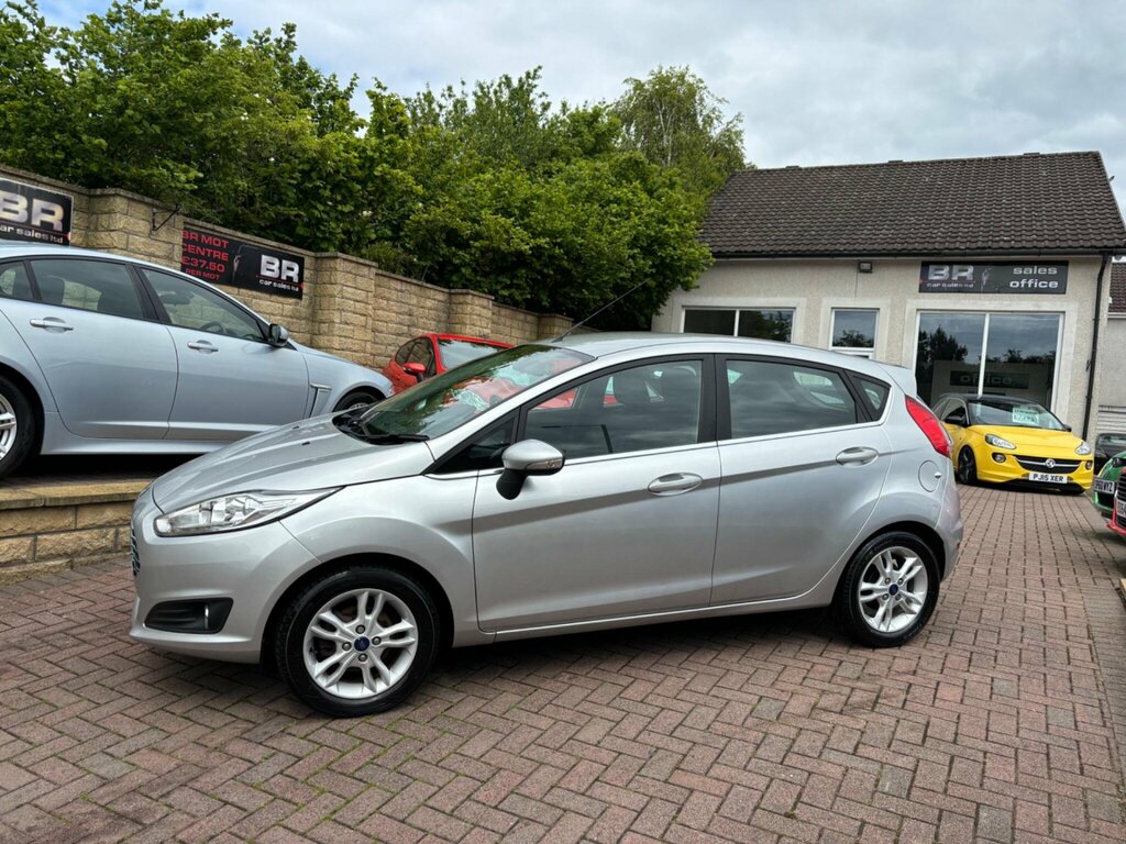Ford Fiesta 1.25 Zetec Euro 6 NK65UYM Silver #3