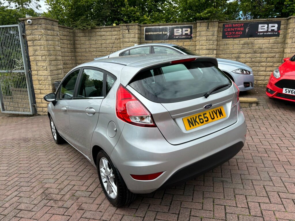 Ford Fiesta 1.25 Zetec Euro 6 NK65UYM Silver #6