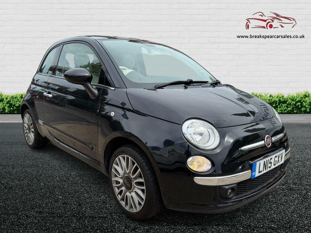 Fiat 500 1.2 Lounge Euro 6 S S LN15GXV Black #6
