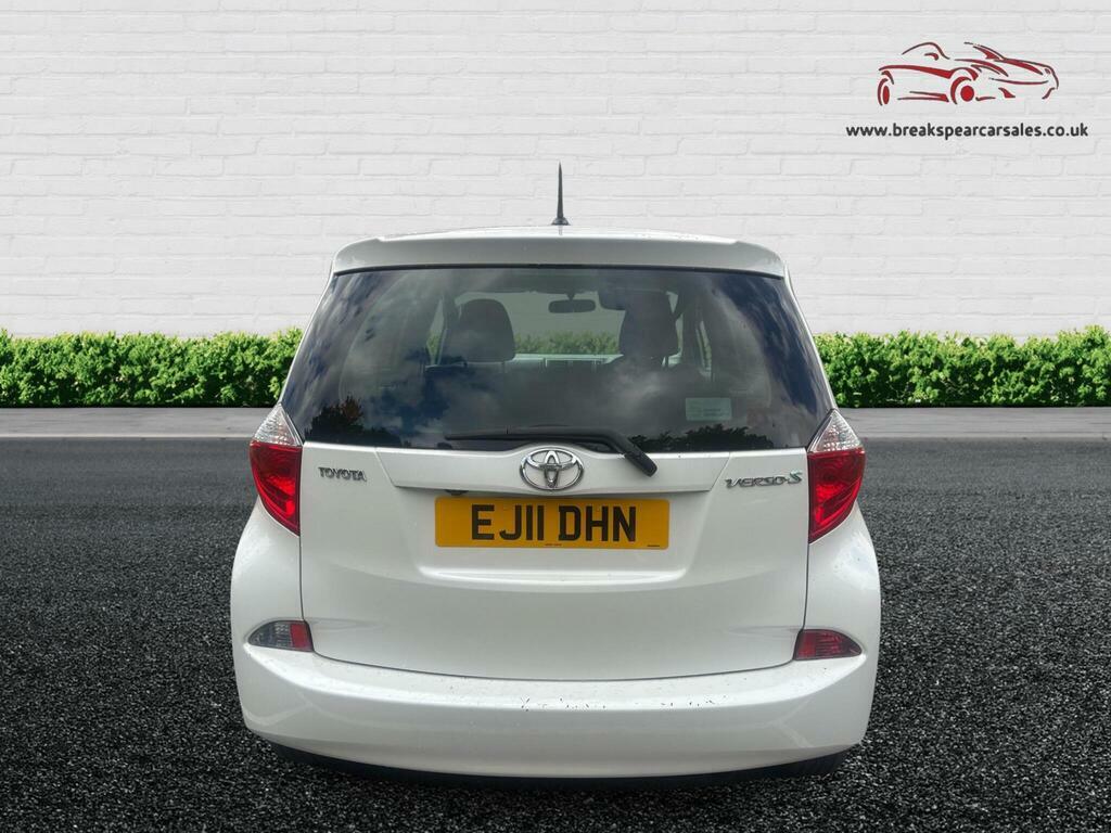 Toyota Verso 1.3 Vvt-i T Spirit Hatchback White #6
