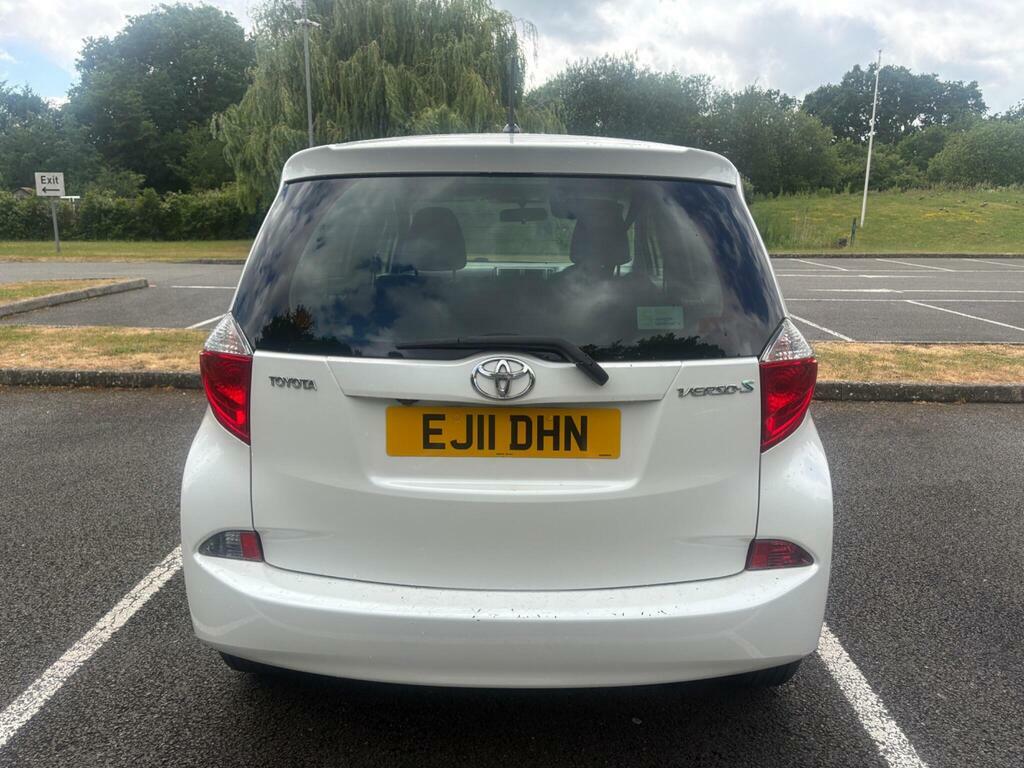 Toyota Verso 1.3 Vvt-i T Spirit Hatchback White #6