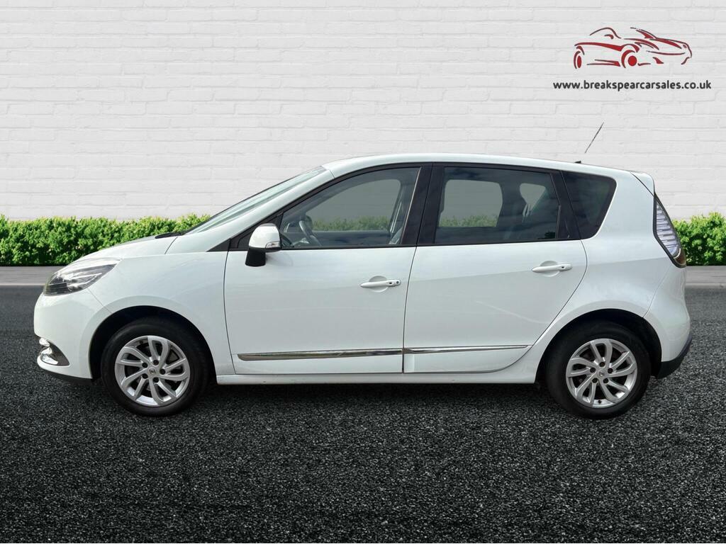 Renault Scenic 1.6 Vvt Dynamique Tomtom Euro 5 White #2